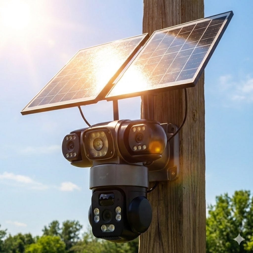 كاميرا العساس الشمسية